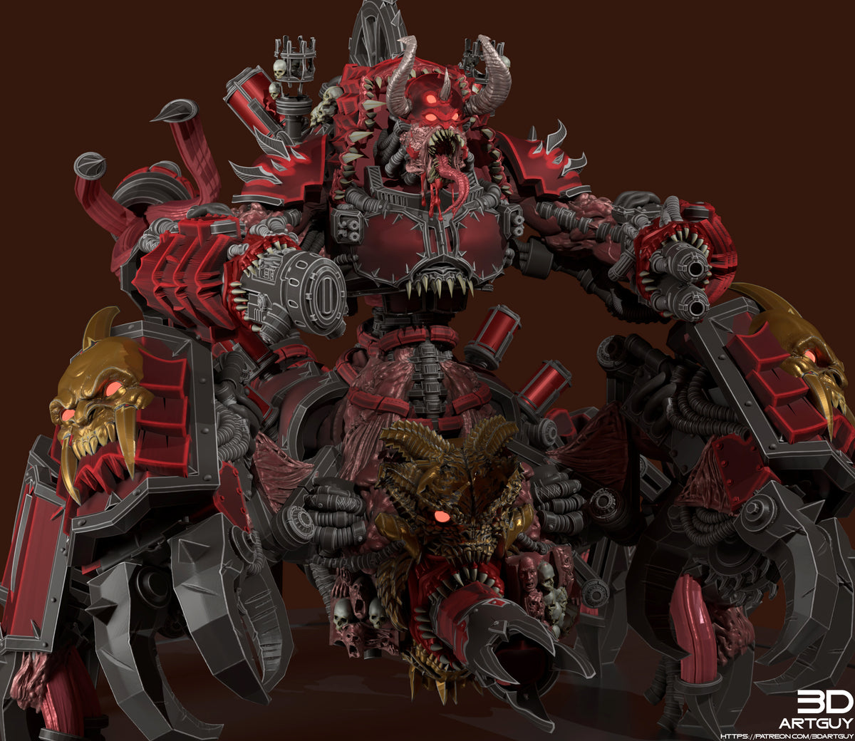 Infernal Crab Engine by 3DArtGuy