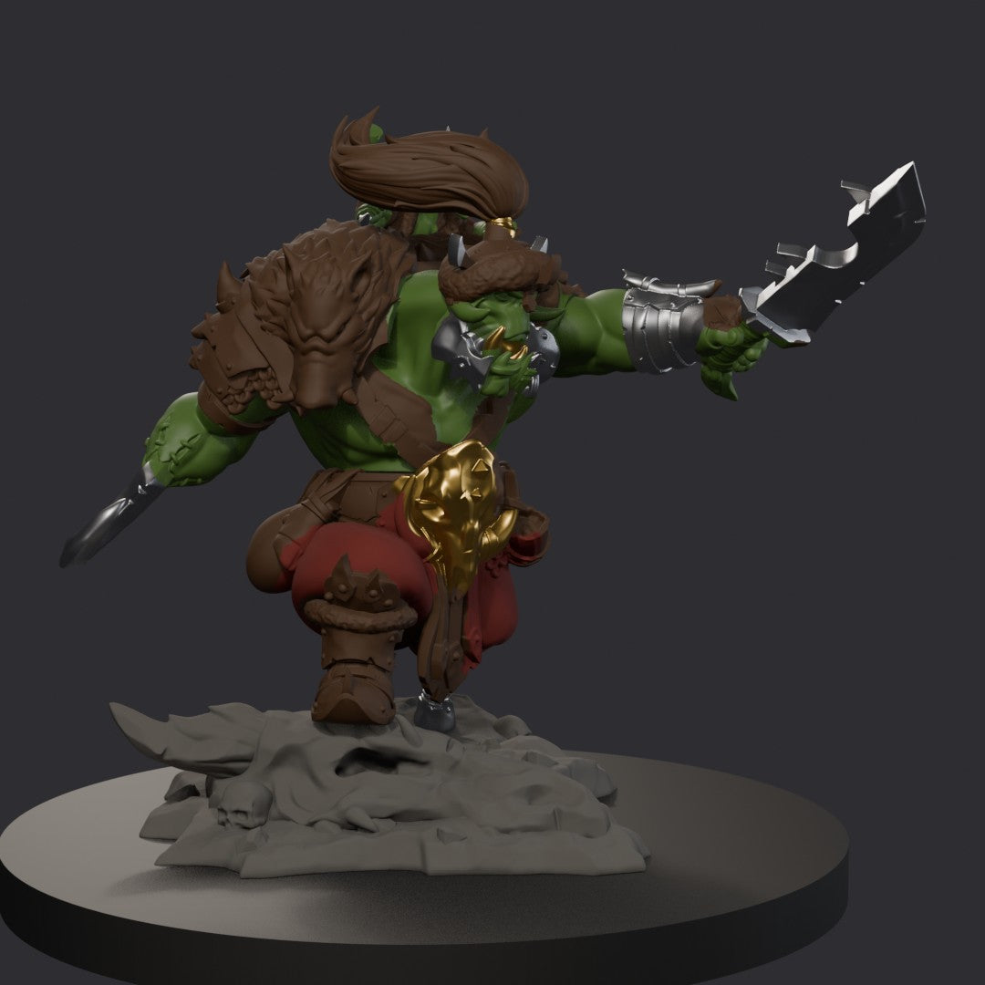 Khan da GoldaTooth by DakkaDakka – painted render, front left