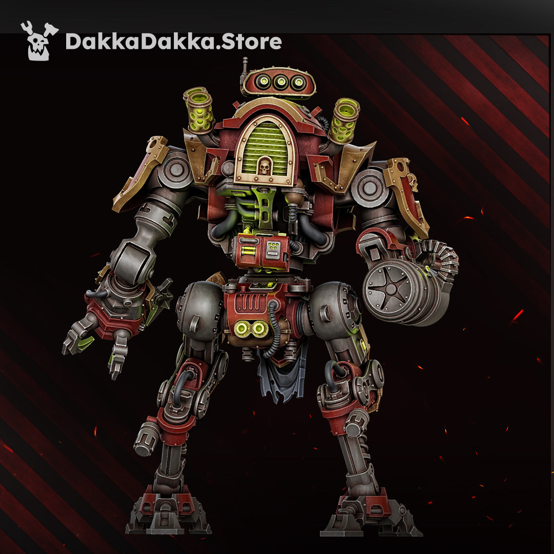 The Great Vortex Knightmech by DakkaDakka – painted rear view