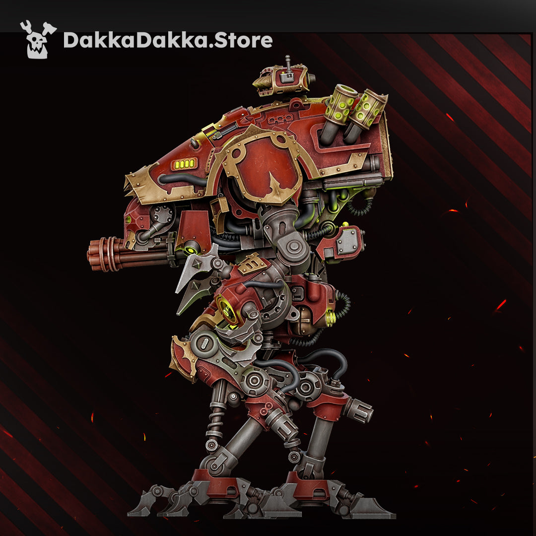 The Great Vortex Knightmech by DakkaDakka – painted side view
