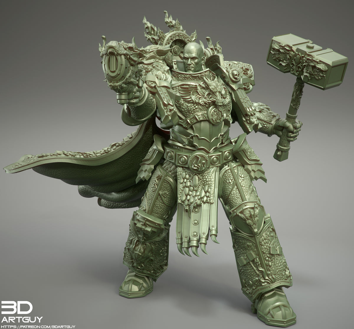 Master Smith by 3DArtGuy – Resin Printed Galactic Progenitor Character