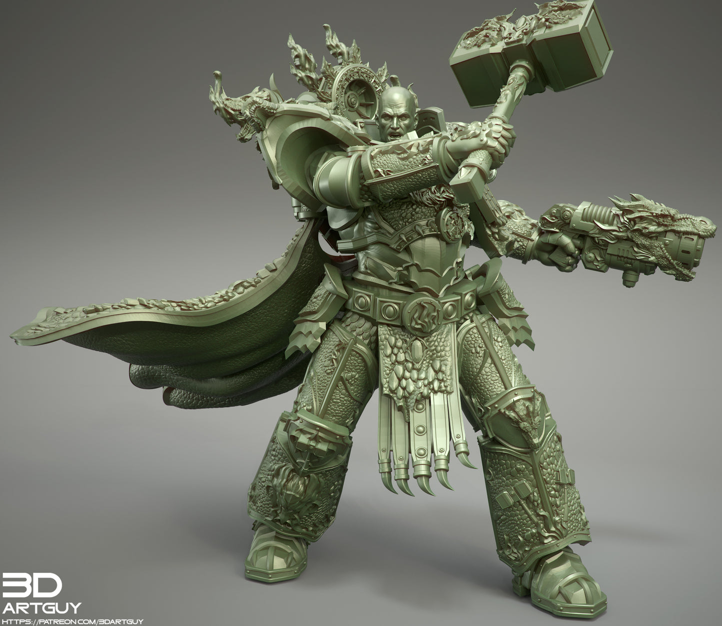 Master Smith by 3DArtGuy – Resin Printed Galactic Progenitor Character