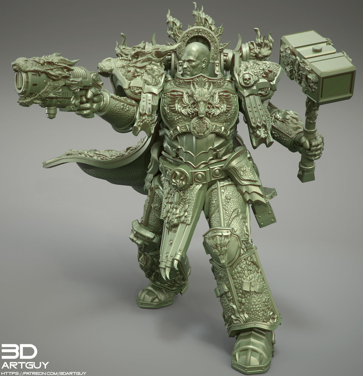 Master Smith by 3DArtGuy – Resin Printed Galactic Progenitor Character