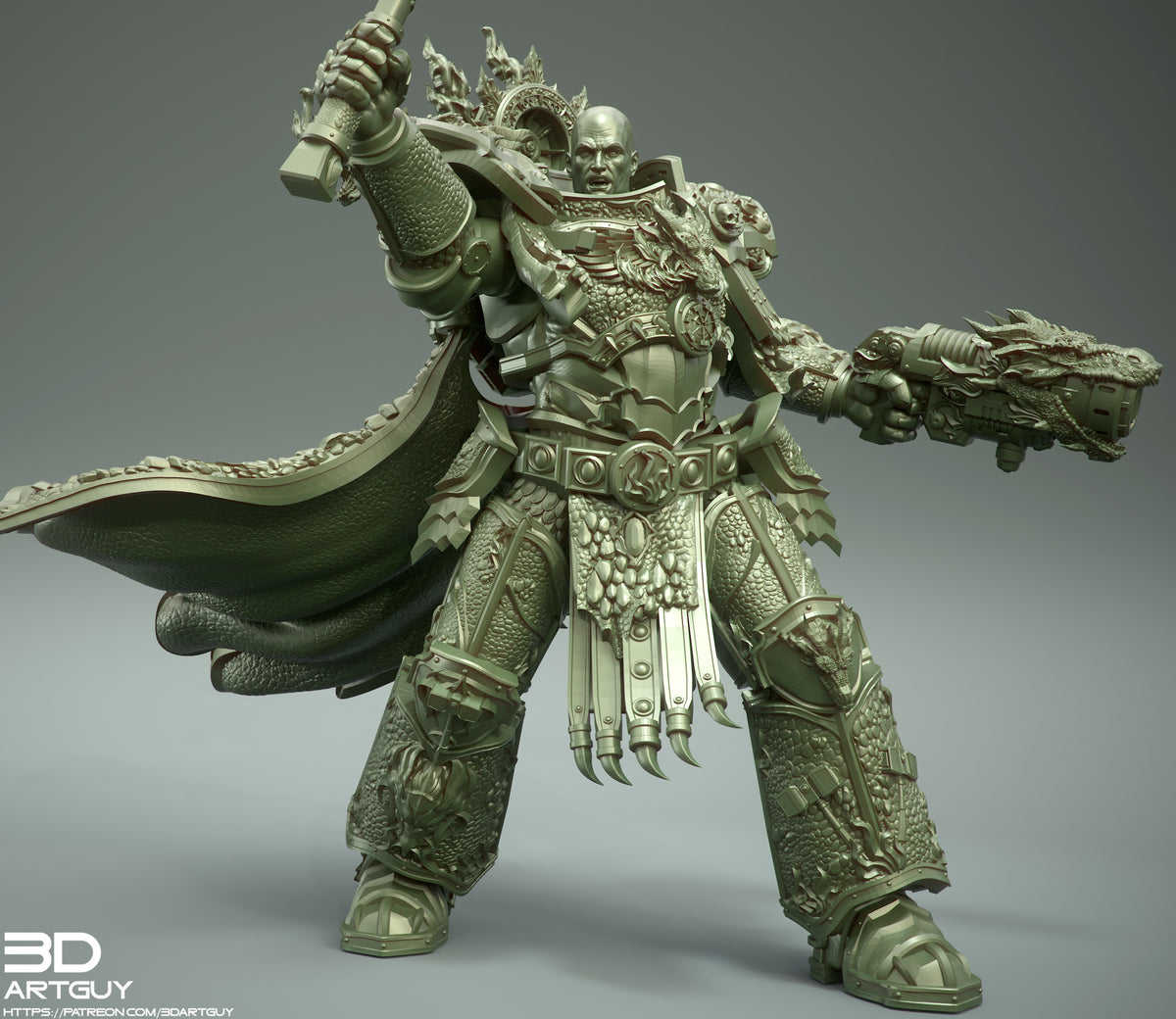 Master Smith by 3DArtGuy – Resin Printed Galactic Progenitor Character