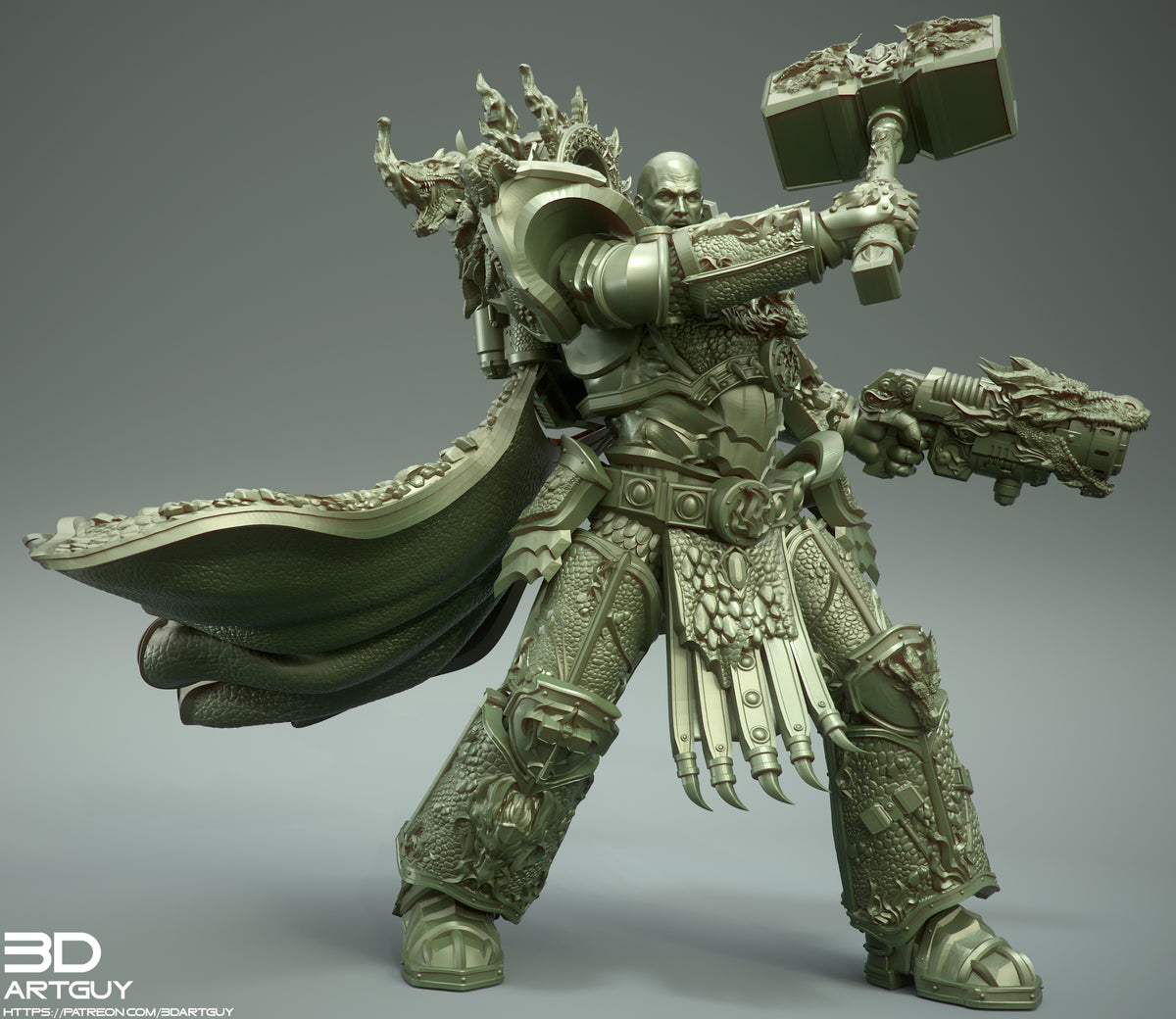 Master Smith by 3DArtGuy – Resin Printed Galactic Progenitor Character