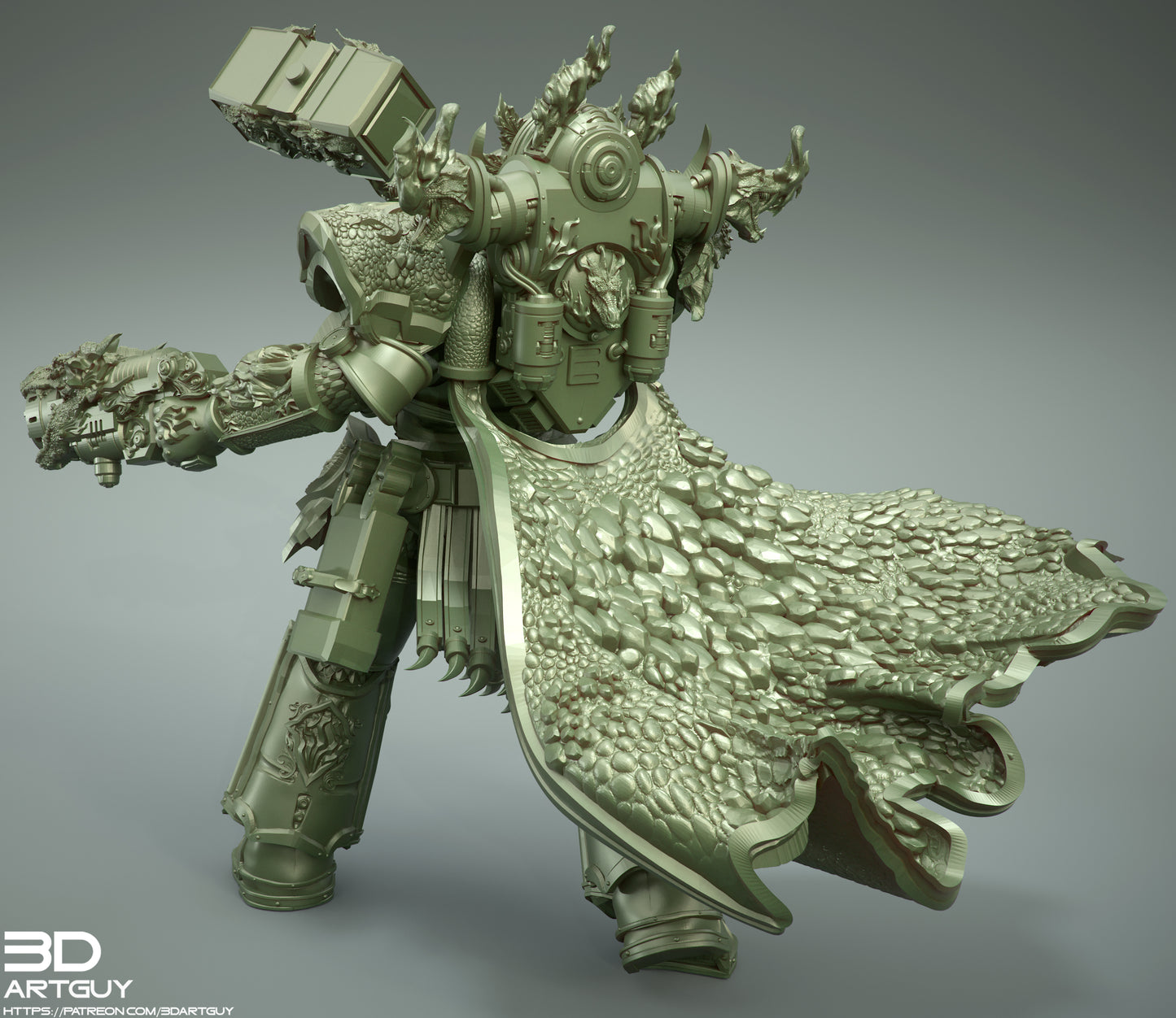 Master Smith by 3DArtGuy – Resin Printed Galactic Progenitor Character