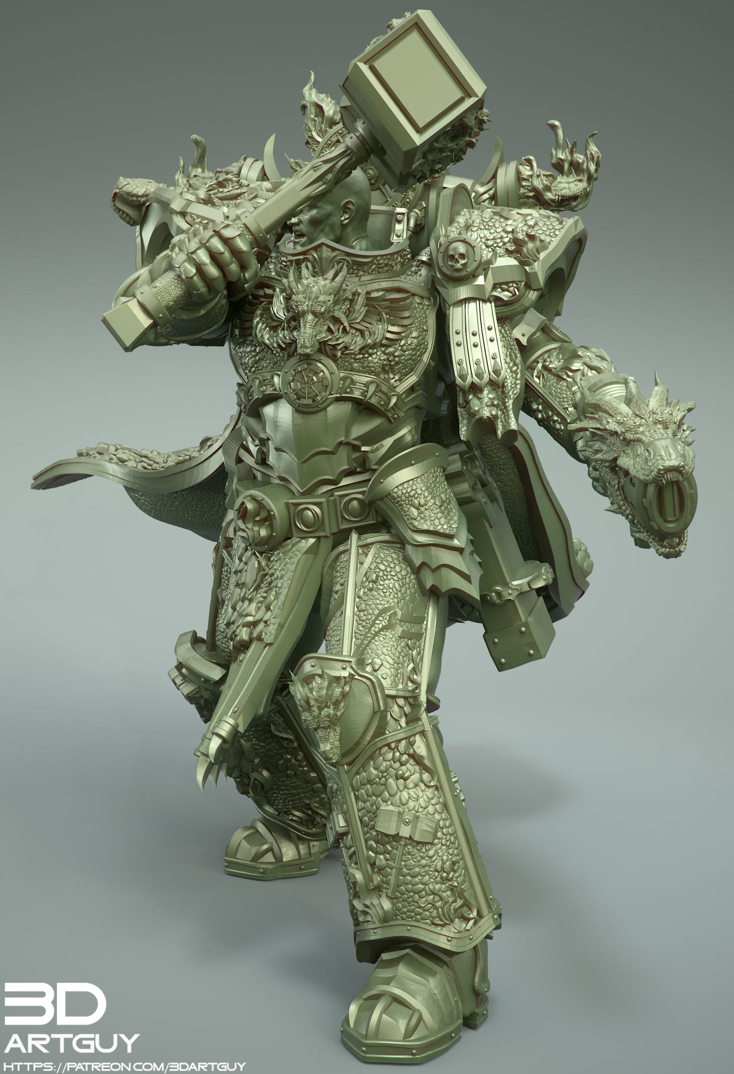 Master Smith by 3DArtGuy – Resin Printed Galactic Progenitor Character