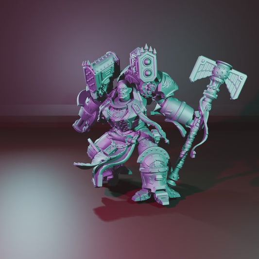 Vodalite Dominium by Station Forge – Resin Printed Grimdark Sci-Fi Mini (28/32mm)