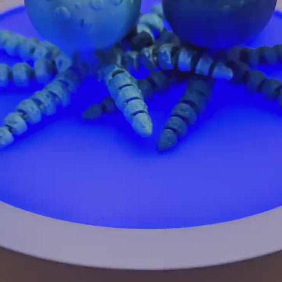 Octopie the Playful Octopus, by BendyBuddies 3D Printed, 4 Color PLA, articulated octopus, fidget, toy