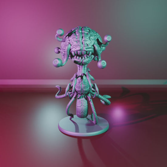 Brain of Salvation – 360° turntable, assembled model on base