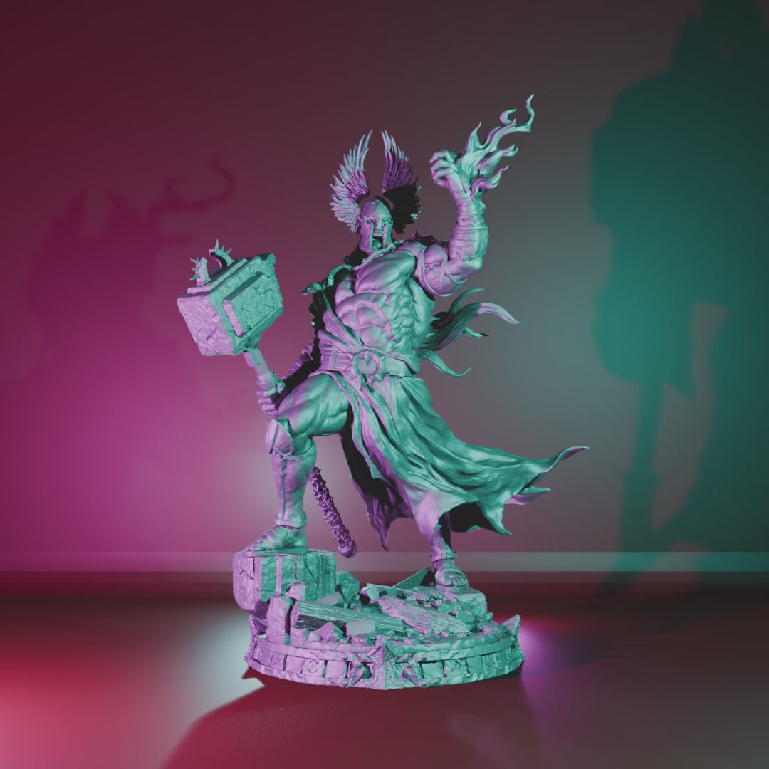 Judge, Maker of Fates by Witchsong Miniatures turntable video