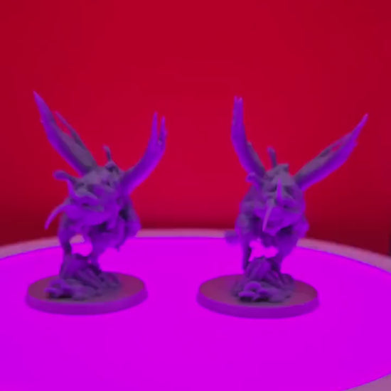 TORMENTOR HERALD Of BEELZEBUB by Papikels Miniature, 100m tall Miniature, 32mm Scale, War Gaming, Proxy for Trench Crusade