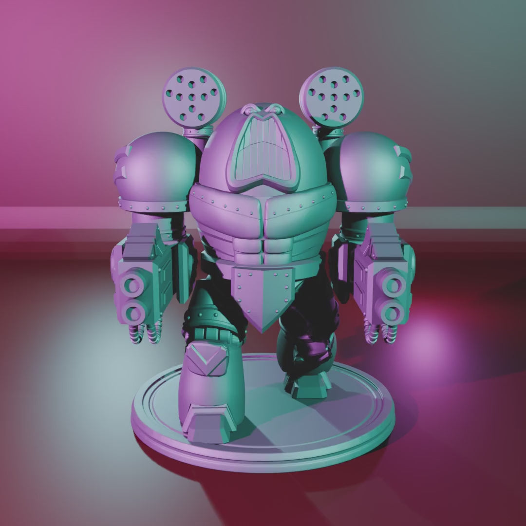 Star Defender Titan – 360° turntable, on its platform