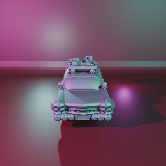 Wraith Hunter's Car – 360° turntable, car on base