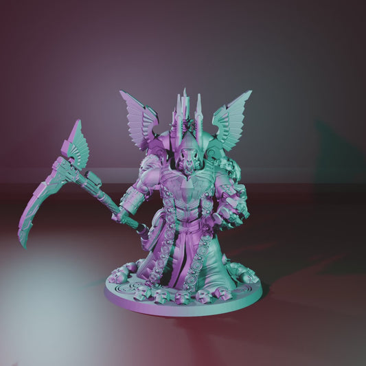 Angelic Soul Reaper by Atlan Forge - Resin Printed Grimdark Mini (28/32mm)
