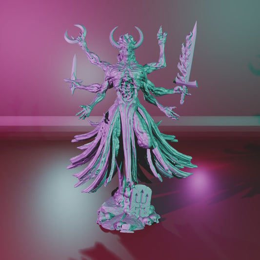 Baphomet Sorcerer – 360° turntable, one-piece model
