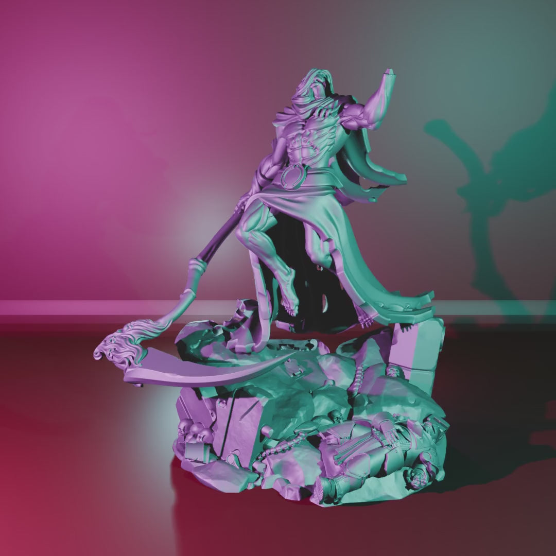 Ghostgod of the Night Star – 360° turntable, assembled model