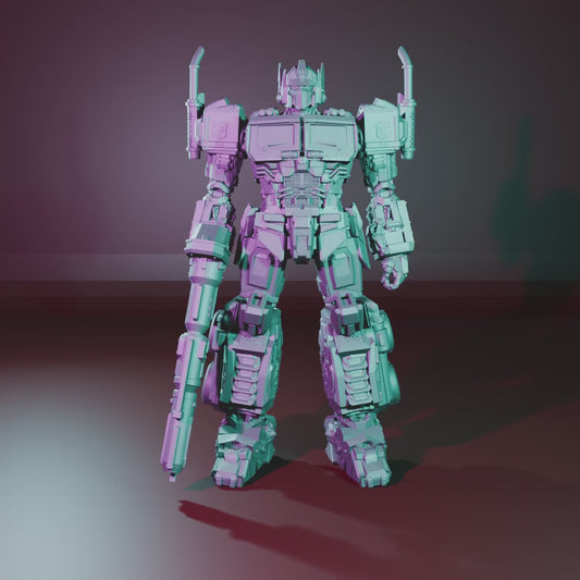 Optimus Prime by 3DArtGuy 28/32mm scale, 50mm or 100mm, Miniature War Gaming Figure, Transformer