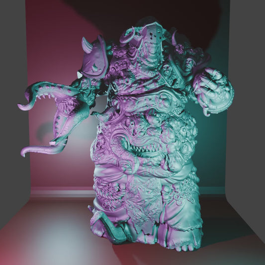 Diseased Horror by 3DArtGuy 32mm scale, 120mm, Miniature War Gaming Figure, Unclean Proxy