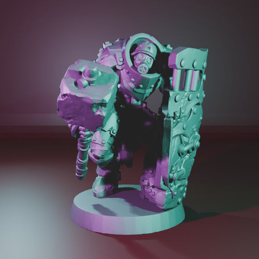 Trench Ghoul Anointed by Diceverse, 28/32mm scale miniature, 60mm Tall, Trench Crusade Proxy