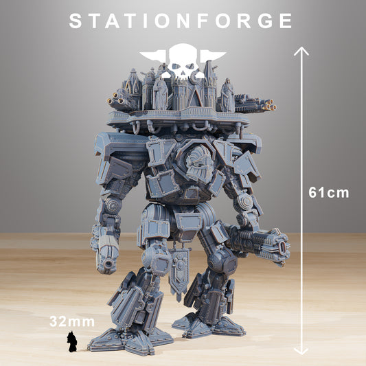 Scavenger Trident by Station Forge, full body, 610mm