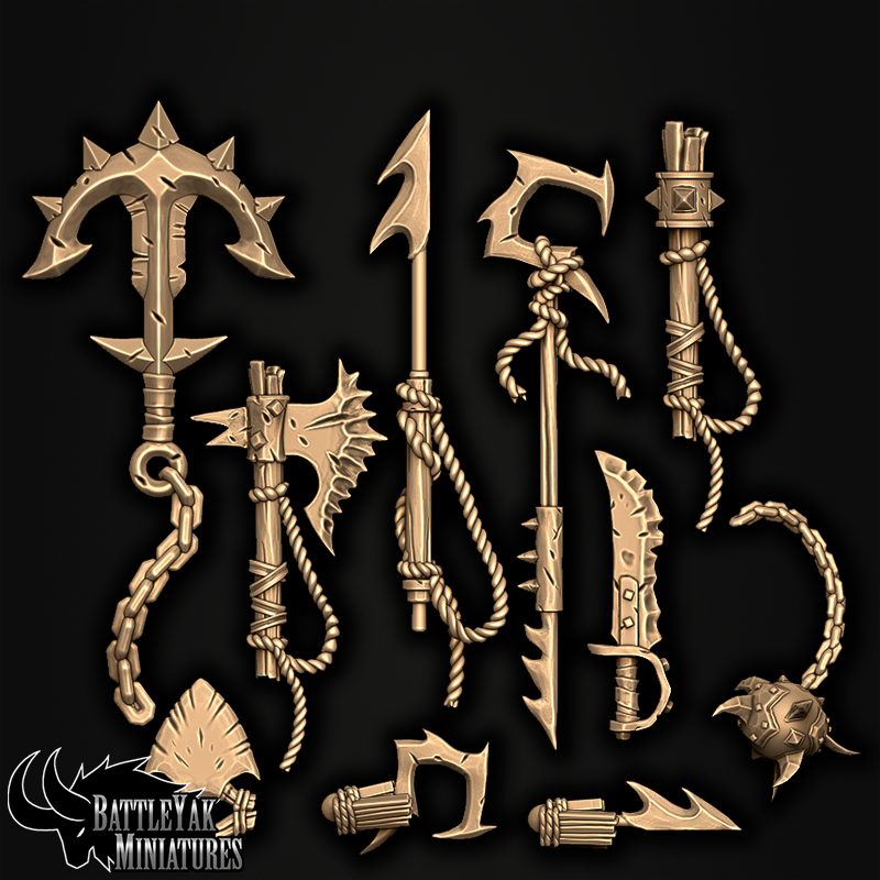 Sharkzerker Hammerhead by Battle Yak – weapon options