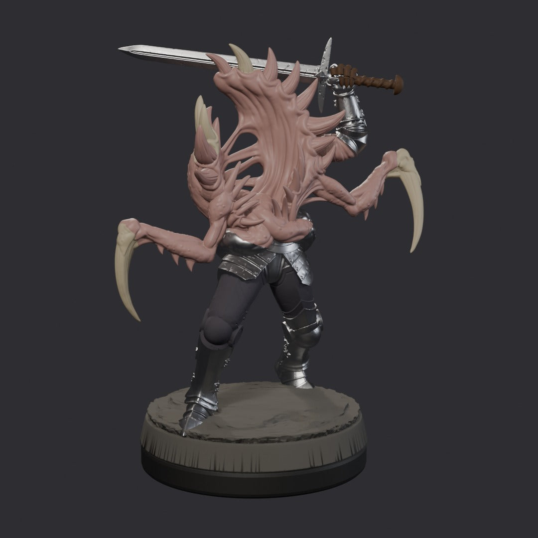 Cult of Madness: Unmade by Goetia Miniatures – painted render, three-quarter front