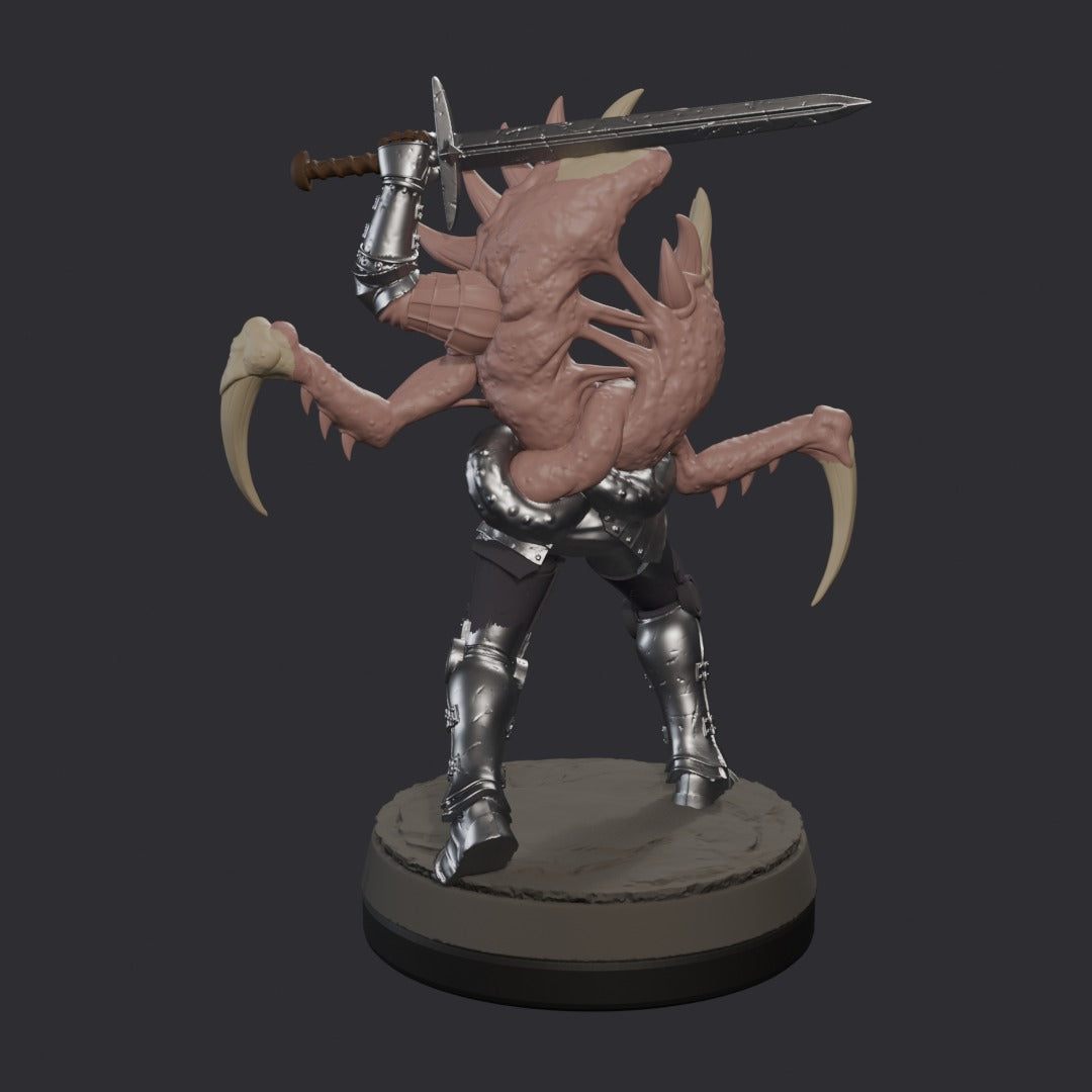 Cult of Madness: Unmade by Goetia Miniatures – painted render from behind