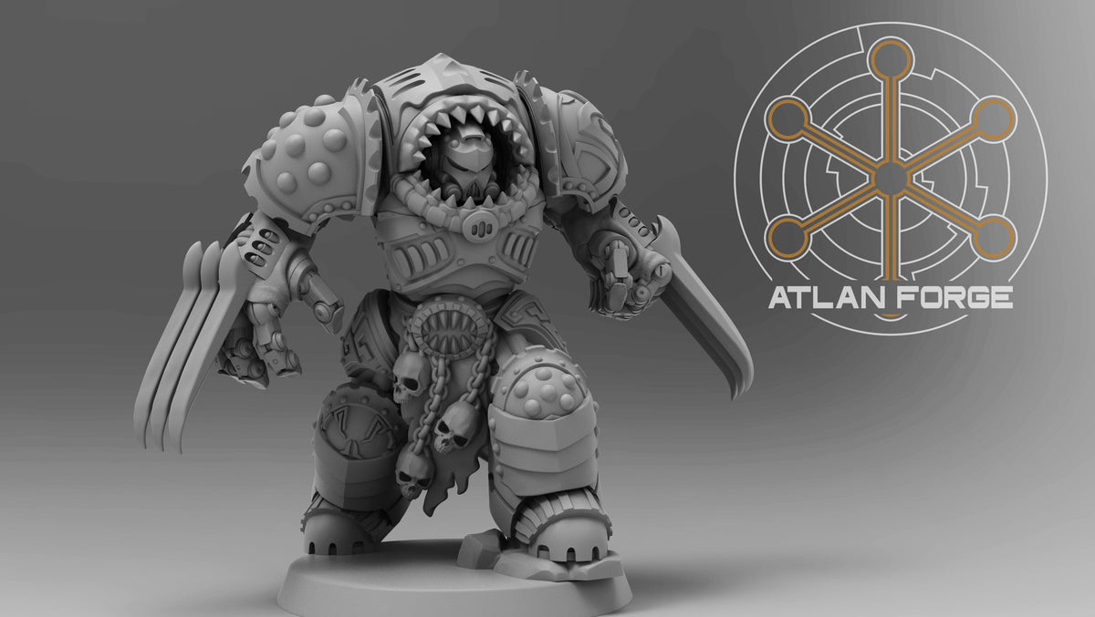 Wai Toa Roroa Captain by Atlan Forge | Heroic Scale Resin Printed Miniature (45mm Tall)