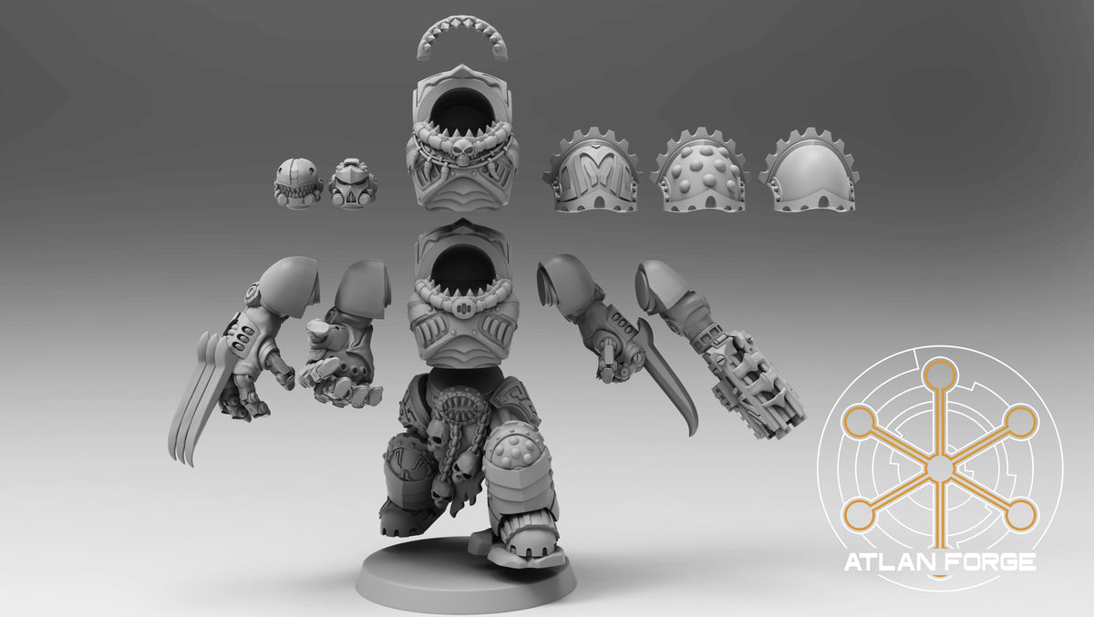 Wai Toa Roroa Captain by Atlan Forge | Heroic Scale Resin Printed Miniature (45mm Tall)